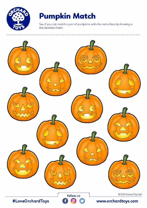 Halloween Activity Sheet 6